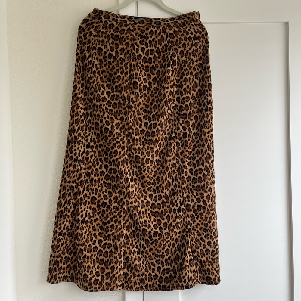 Elementz Leopard Print Skirt